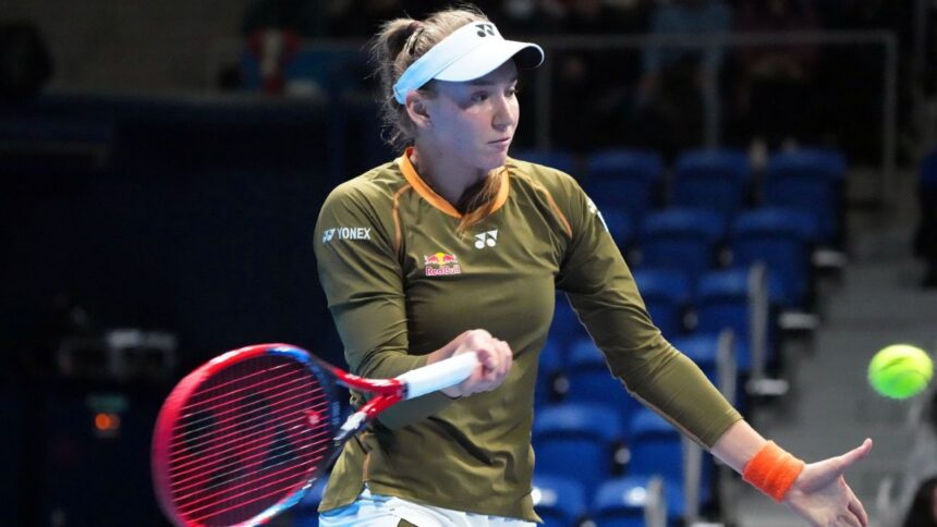 Elena Rybakina earns last remaining spot for WTA Finals