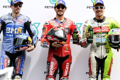 2025 Malaysian MotoGP race starting grid