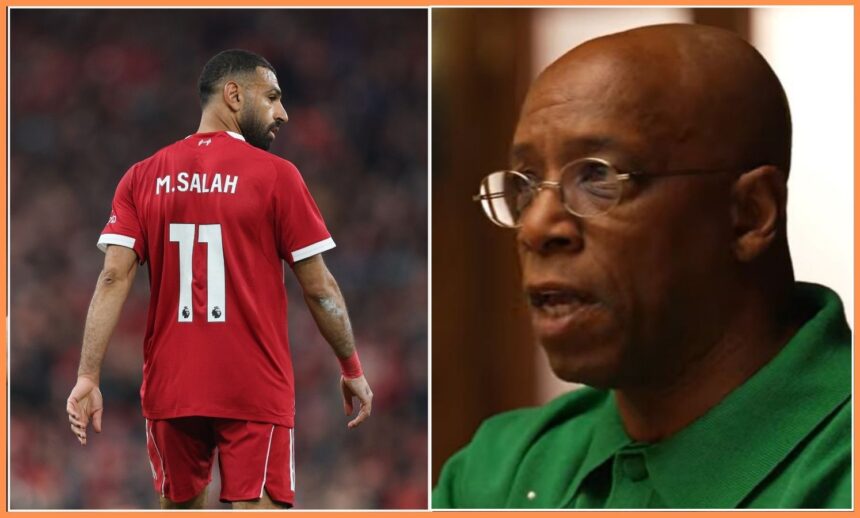 Mohamed Salah and Ian Wright