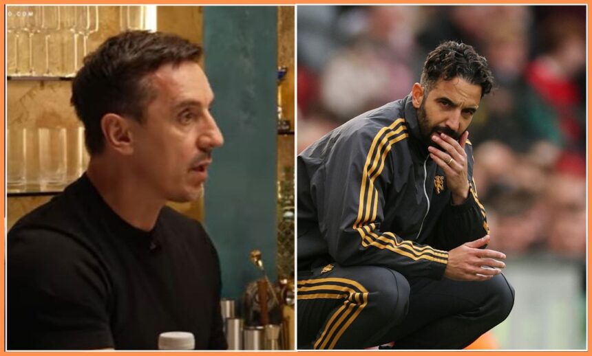 Gary Neville and Ruben Amorim