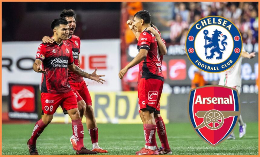 Gilberto Mora celebrates with his teammates