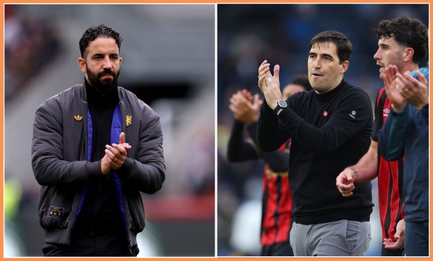 Ruben Amorim and Andoni Iraola