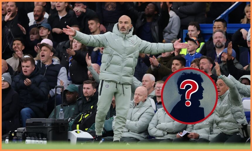 Chelsea manager Enzo Maresca during the Liverpool game