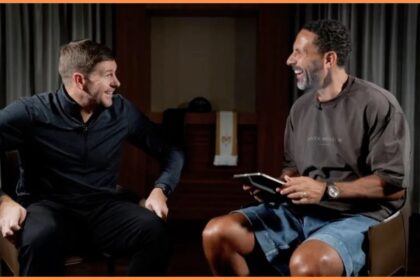 Stephen Gerrard's name Man United icon is the "best player" he played