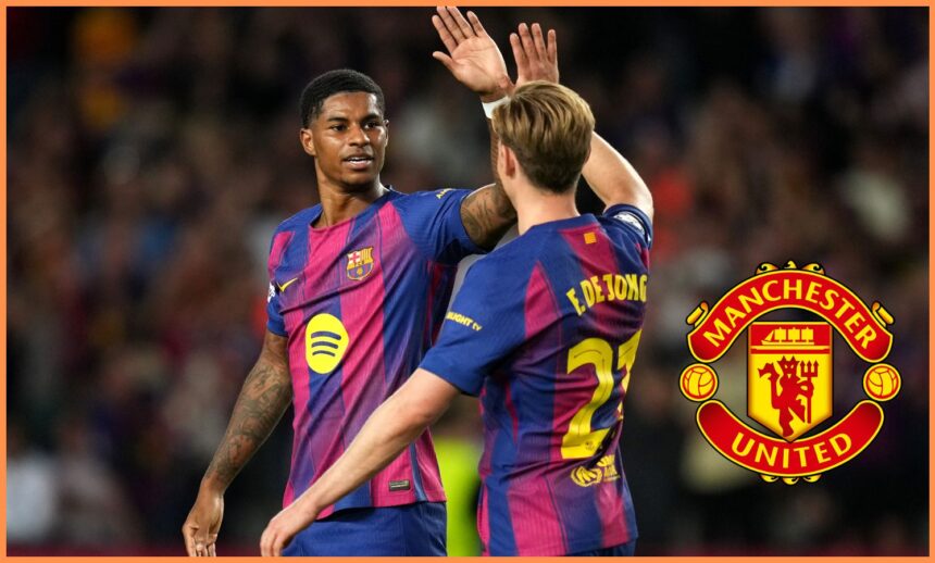 Marcus Rashford and Frenkie de Jong