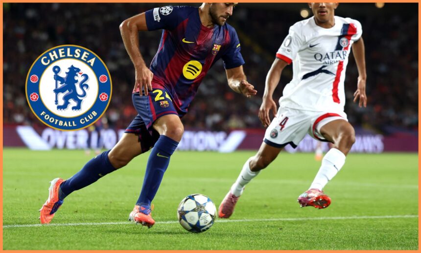 Eric Garcia in action for Barcelona