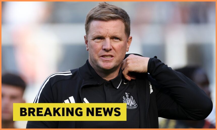 Newcastle United manager Eddie Howe