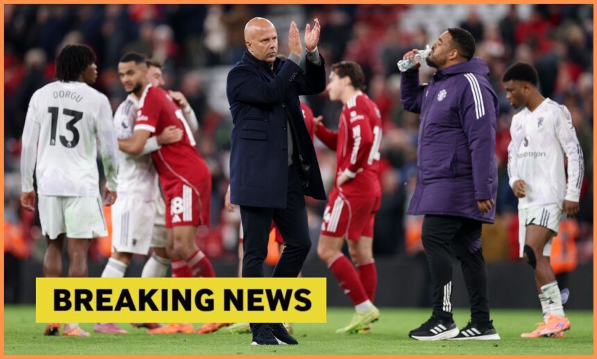 Insider provides latest update on Arne Slott's situation after Liverpool's fourth consecutive defeat