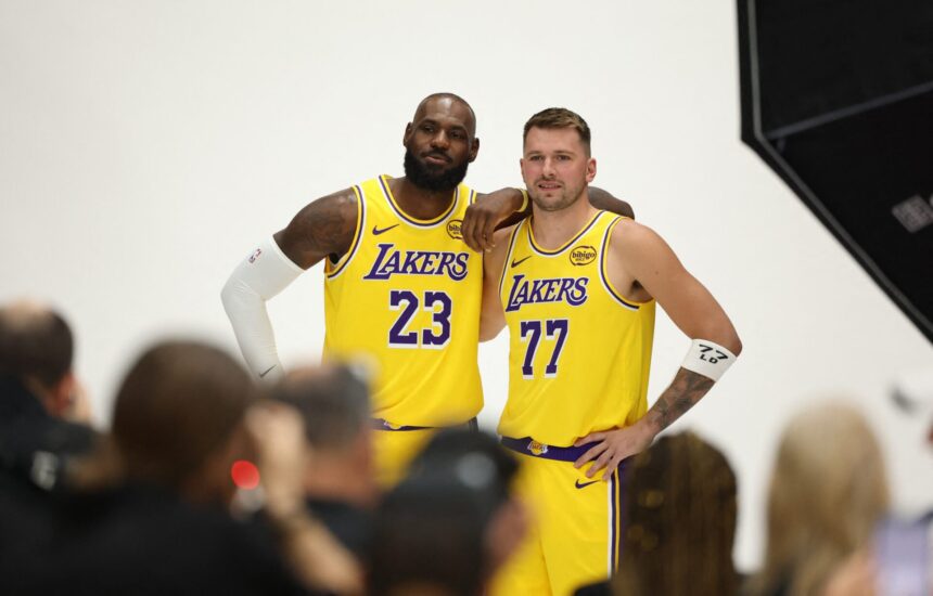Charles Barkley says there's a problem if Los Angeles Lakers' 'keys' don't play well with LeBron James and Luka Doncic