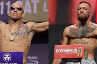 Charles Oliveira and Conor McGregor