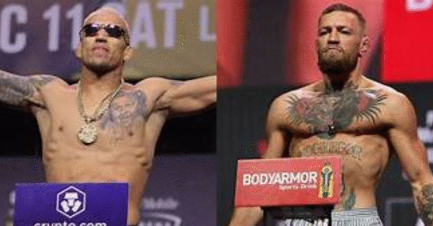 Charles Oliveira and Conor McGregor