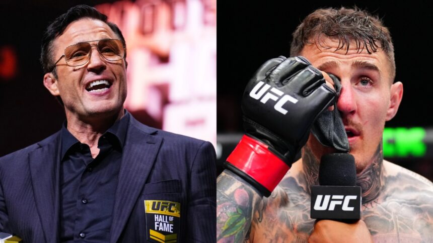 Chael Sonnen and Tom Aspinall