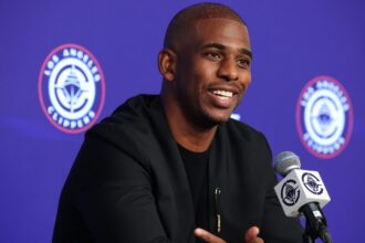 Chris Paul says "cute dope" about why he plays with longtime NBA opponents with the LA Clippers