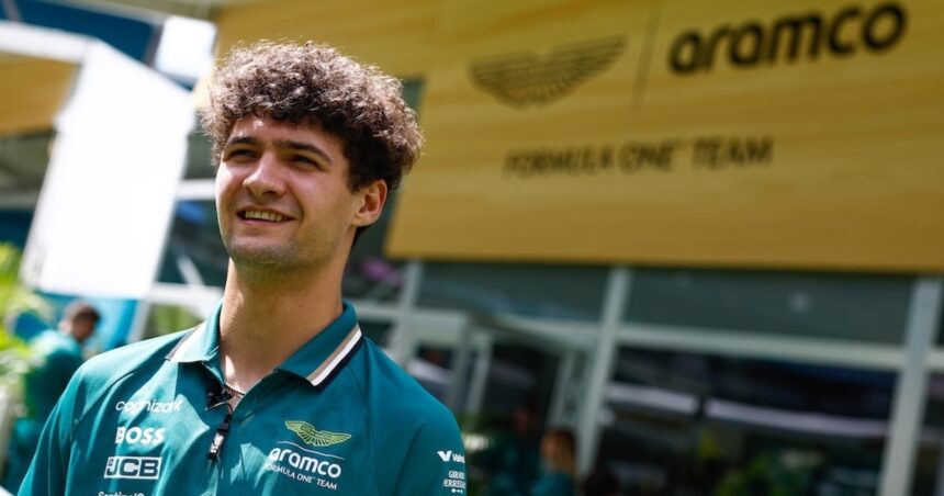 Crawford to make FP1 debut with Aston Martin in Mexico