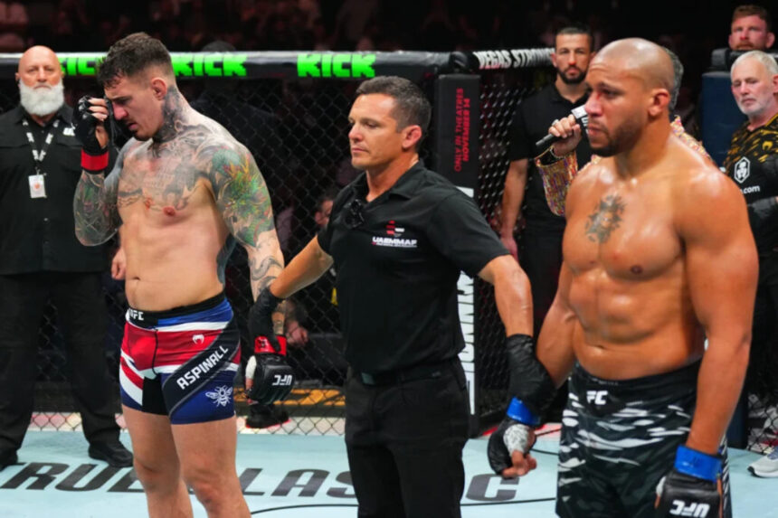 Tom Aspinall vs. Ciryl Gane at UFC 321