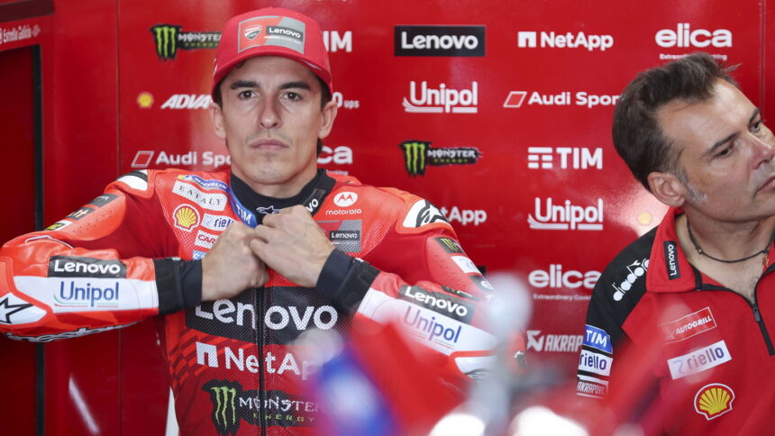 Ducati 'hopes' Marc Marquez to return to Valencia MotoGP, but 'no need to rush'