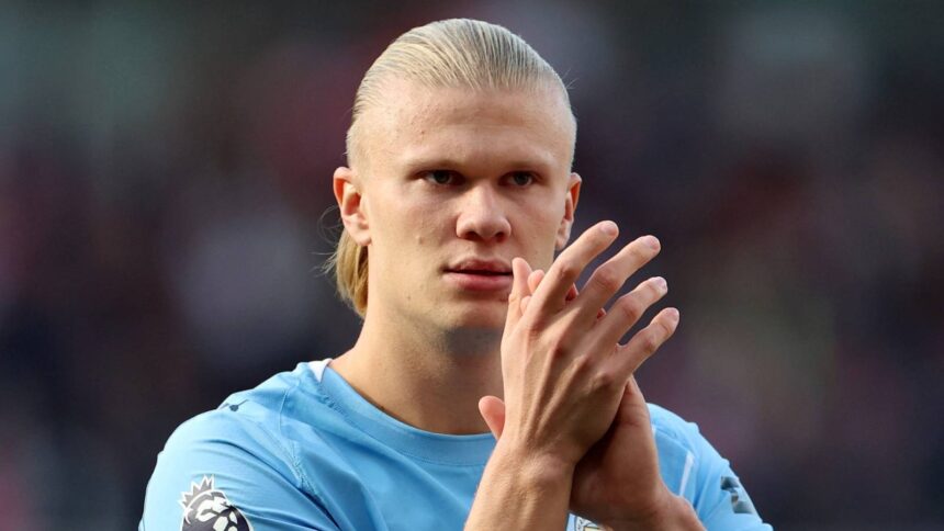 Erling Haaland reacts to his hat-trick against Israel on Instagram