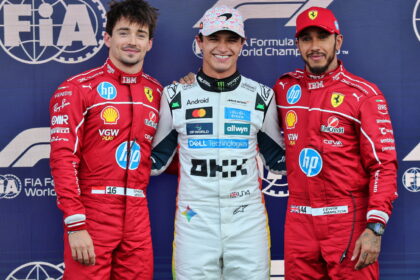 F1 Mexico City Grand Prix starting grid (with 1 penalty)