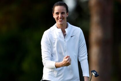 Fever's Caitlin Clark competes in LPGA Anika Pro-Am