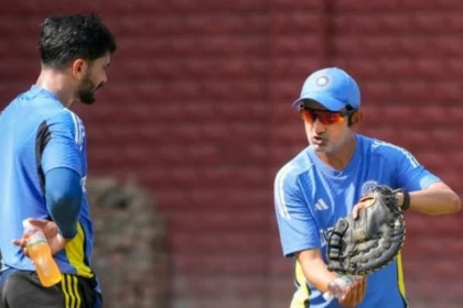 Nitish Kumar Reddy and Gautam Gambhir