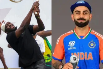 Usain Bolt and Virat Kohli