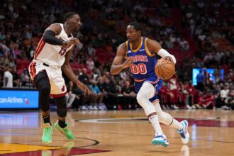 Golden State Warriors have a Miami Heat Star Bum Adebayo "Top of Trade Targets" list