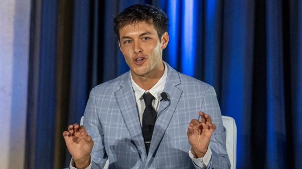 Griffin Johnson and Zoe Cudman host Bash at Breeders' Cup fundraiser