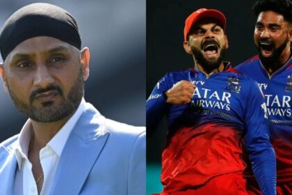 Harbhajan Singh Virat Kohli Mohammed Siraj