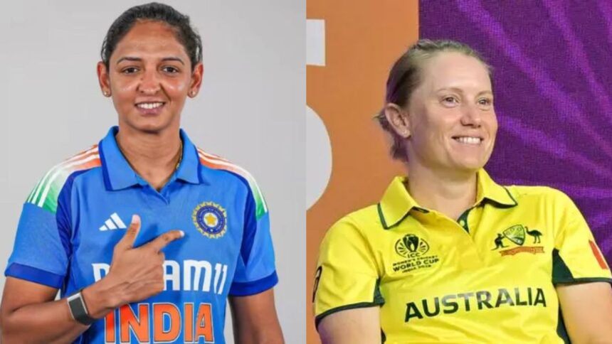 IND Vs AUS India Vs Australia Harmanpreet Kaur Alyssa Healy
