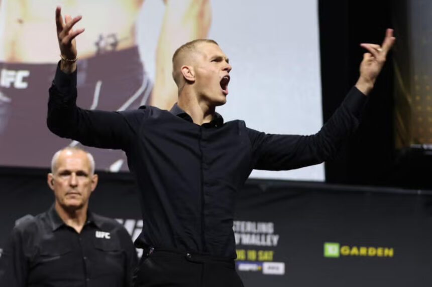 Ian Machado Garry press conference