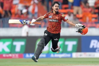 SRH IPL 2025 Ishan Kishan Celebration 1