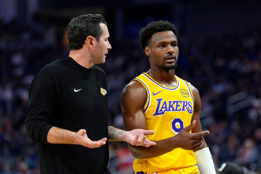 JJ Redick praised what he saw from the LA Lakers players during practice without LeBron James, calling it "very important..."