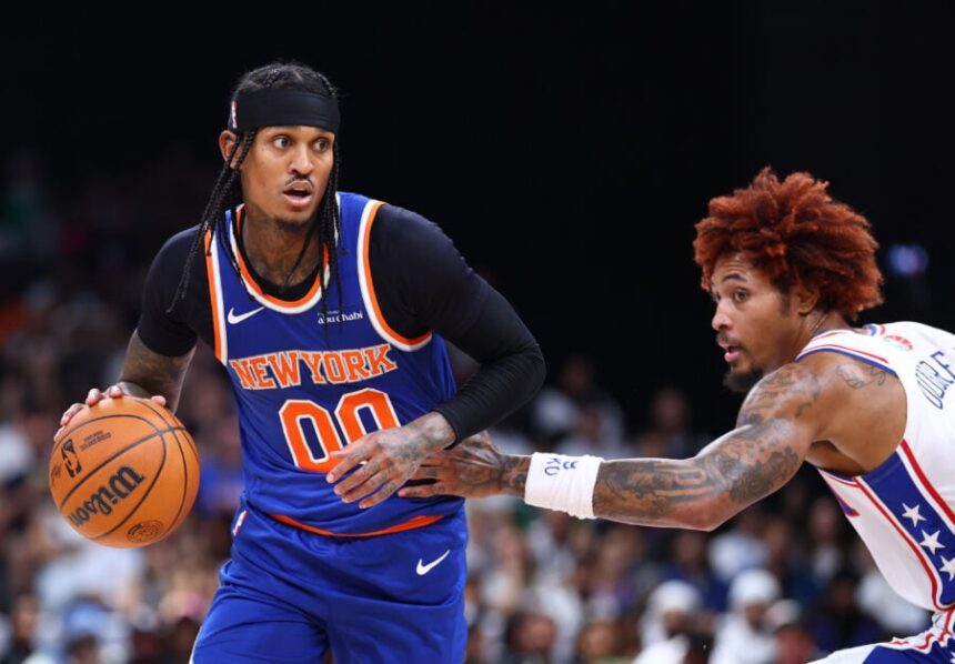 Philadelphia 76ers v New York Knicks