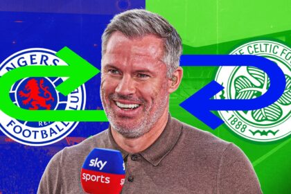 Jamie Carragher switches sides after being asked to choose Celtic or Rangers