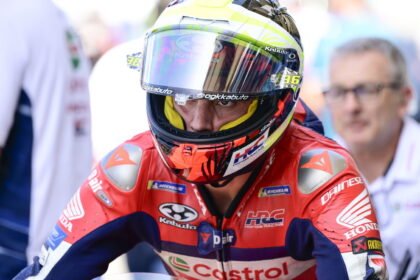 Joan Mir cautious about Honda's hopes of winning MotoGP: "I'll finish on the podium or on the ground"