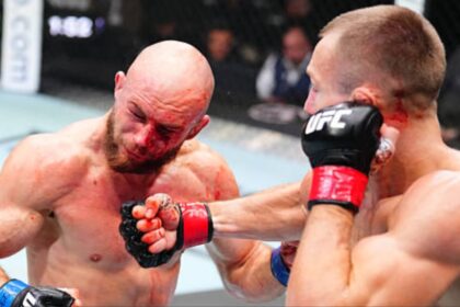 Mateusz Rębecki vs. Ľudovít Klein - UFC 321 Highlights