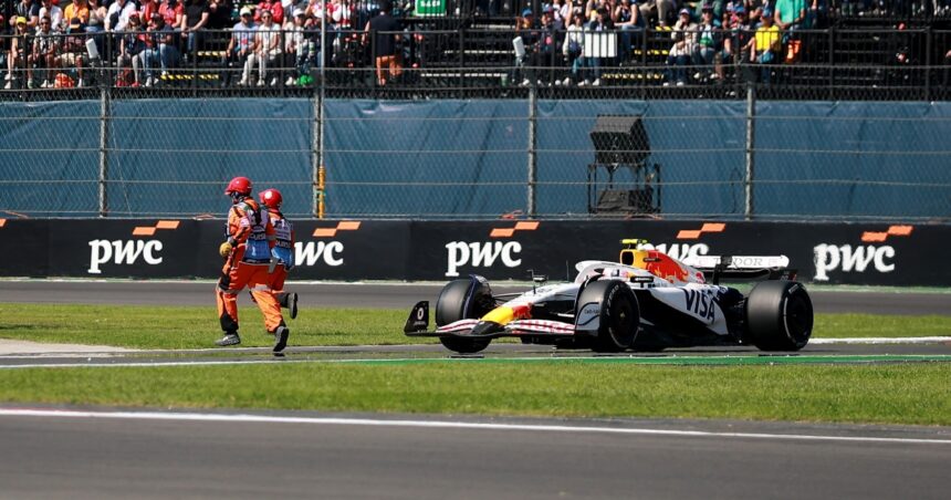 Lawson says near miss with marshal 'unacceptable', FIA launches investigation