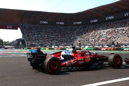 Leclerc leads in rookie-filled Mexico FP1