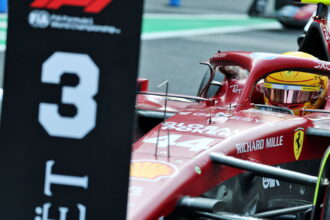 Lewis Hamilton vows to be 'aggressive' after winning Ferrari qualifying best