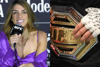 Mackenzie Dern Visualizes Her Moment of Glory - When Dana White Puts the Belt On Her at UFC 321