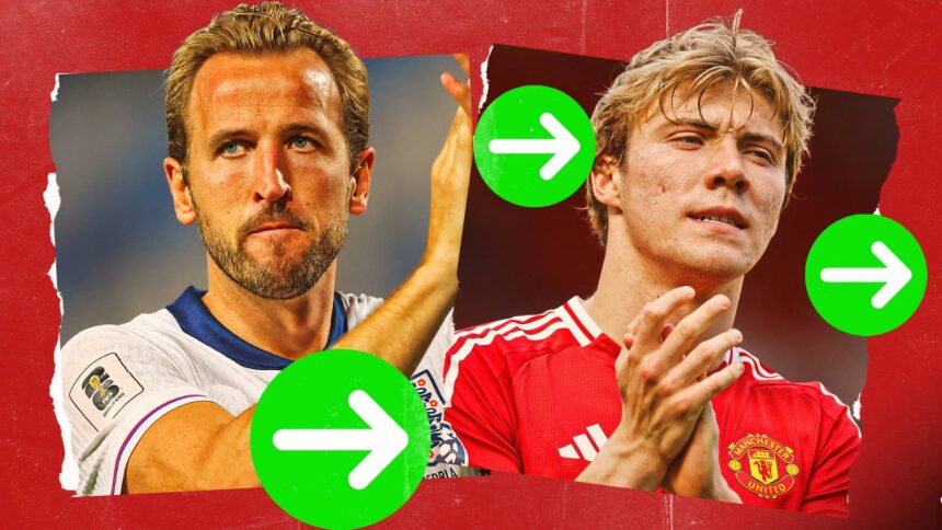 Manchester United star was 'very similar' to Kane, now he's becoming the new Hoylund