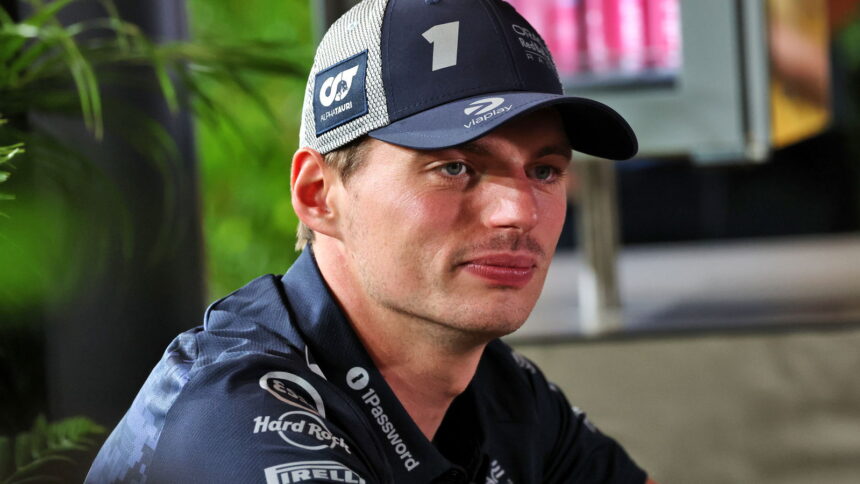 Max Verstappen shruggs his F1 title talk with the statement "There's nothing to lose"