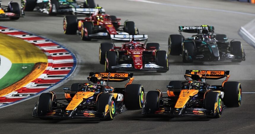 McLaren holds Norris responsible for contact with Piastri in Singapore