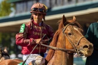 Nakatomi prepares for Breeders' Cup