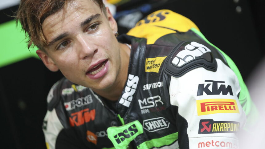 Noah Dettweiler 'wakes up' from Malaysian Moto3 crash with neck injury revealed
