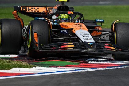 Norris dominates Mexico qualifying, Piastri falls to 8th place