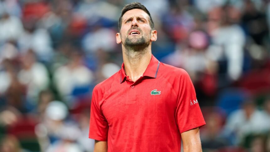Novak Djokovic says he will not participate in the Paris Masters