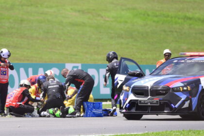 Pecco Bagnaia criticizes decision to race in Moto3 after big crash