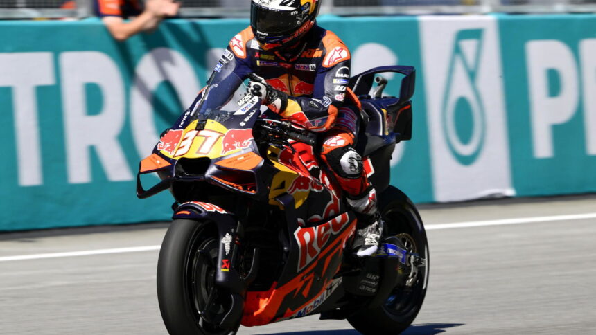 Pedro Acosta: More MotoGP points than in 2024, but 'it wasn't a good season'