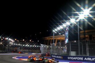 Piastry that disrupts Singapore FP2 significantly